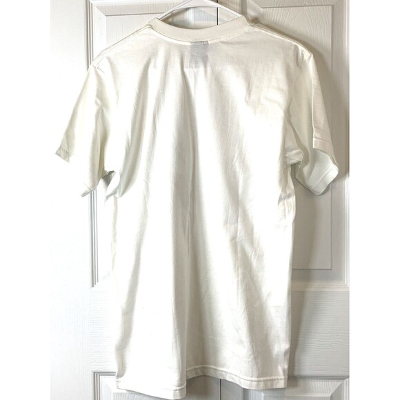 York Trinidad T-Shirt Womens Medium Sea-Life Gold Thread Embroidery Coastal - Picture 7 of 10